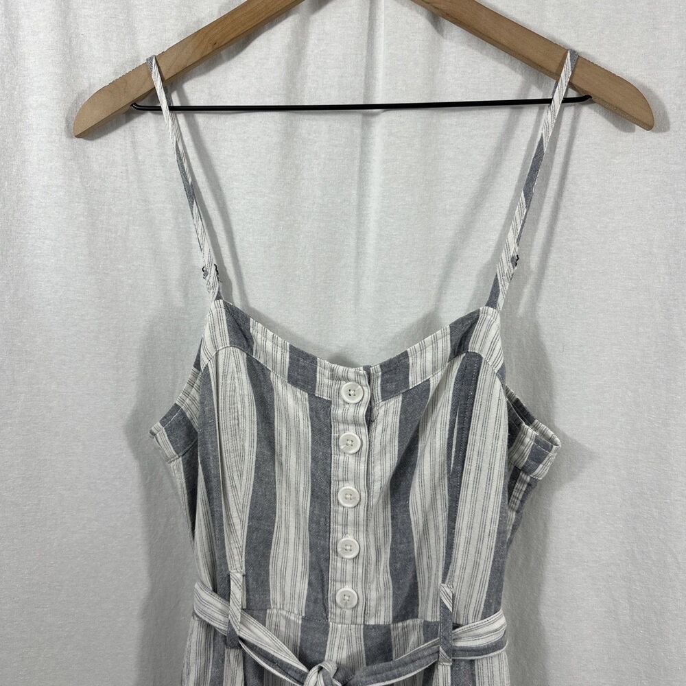 Rails Happer Laguna Striped Linen Blend Jumpsuit … - image 4